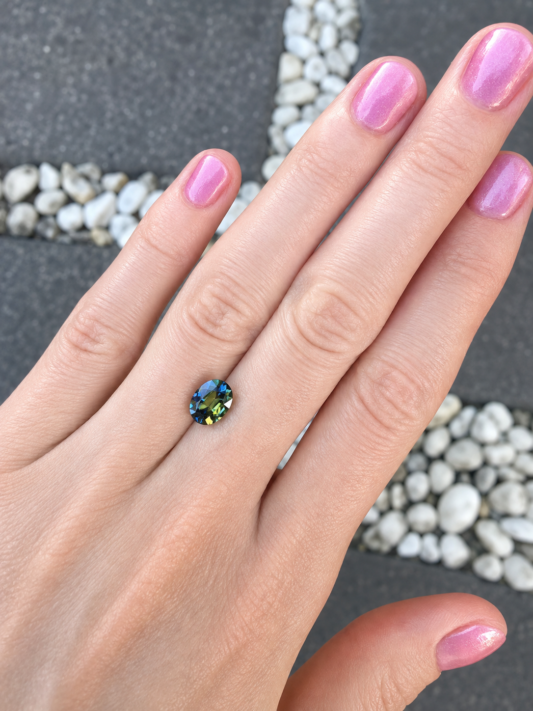 Parti Yellow-Blue Australian Sapphire 1.54ct