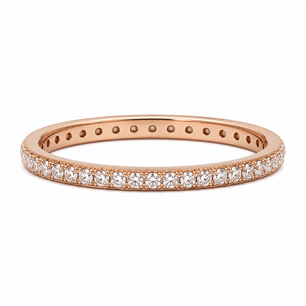 Forte — Pavé Eternity Band — Ministry of Gems
