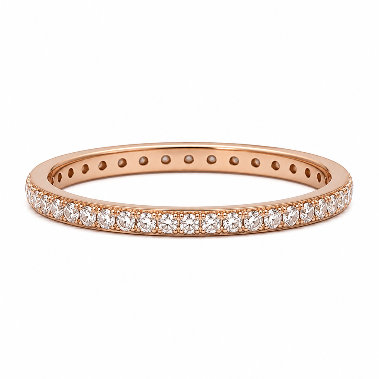 Forte — Pavé Eternity Band — Ministry of Gems