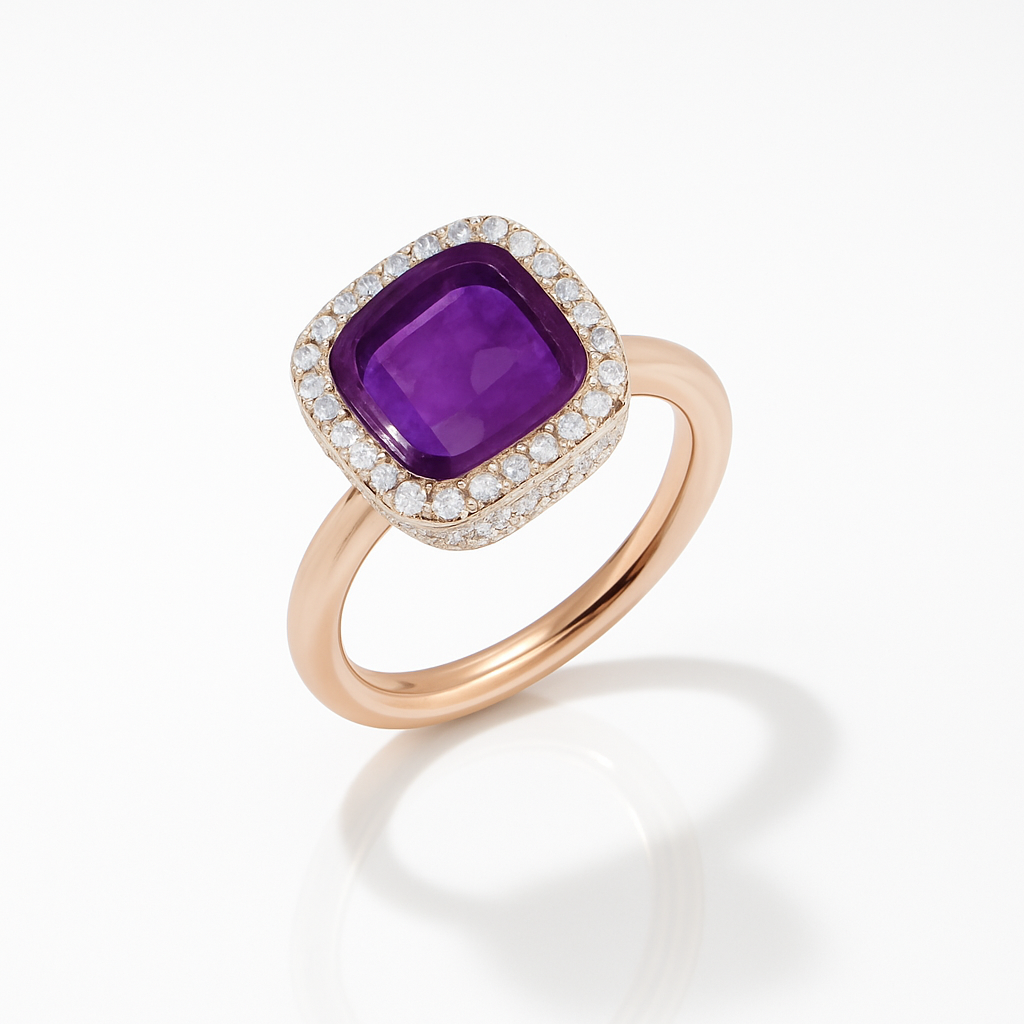 Amethyst Ring — Ministry of Gems exclusive design