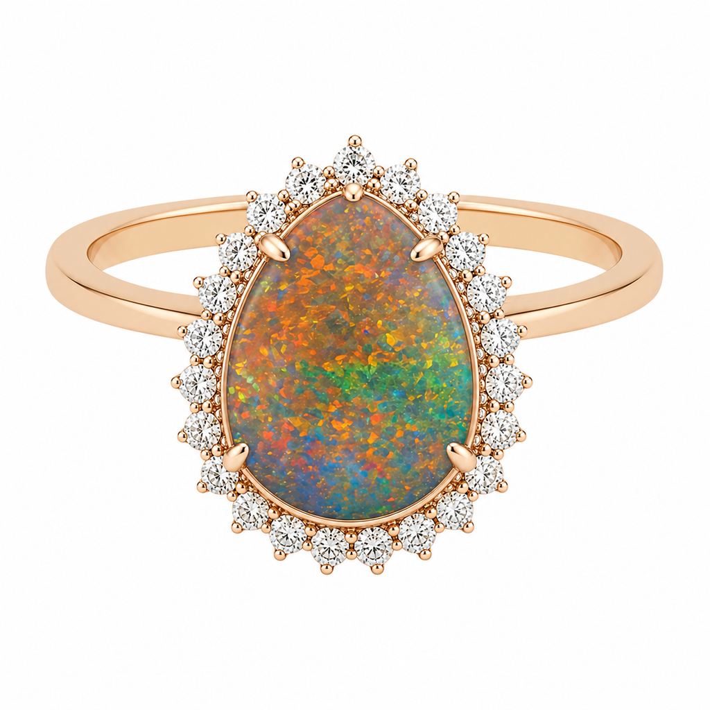 Opal Ring — Ministry of Gems exclusive design