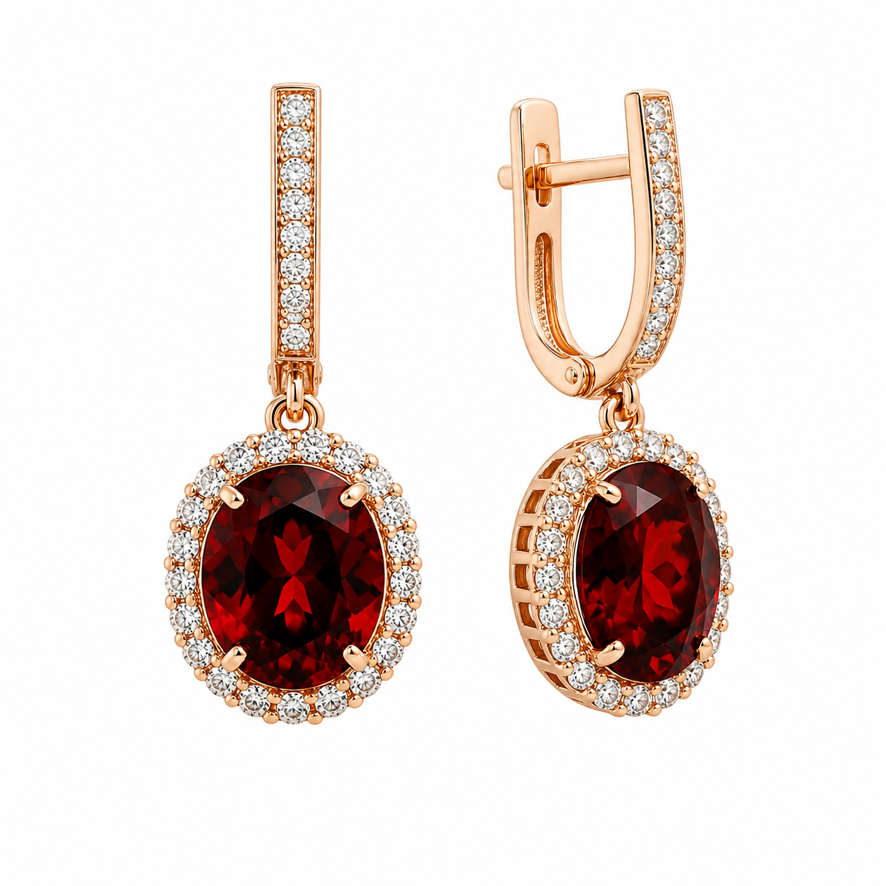 Halo Earrings II — Ministry of Gems exclusive design