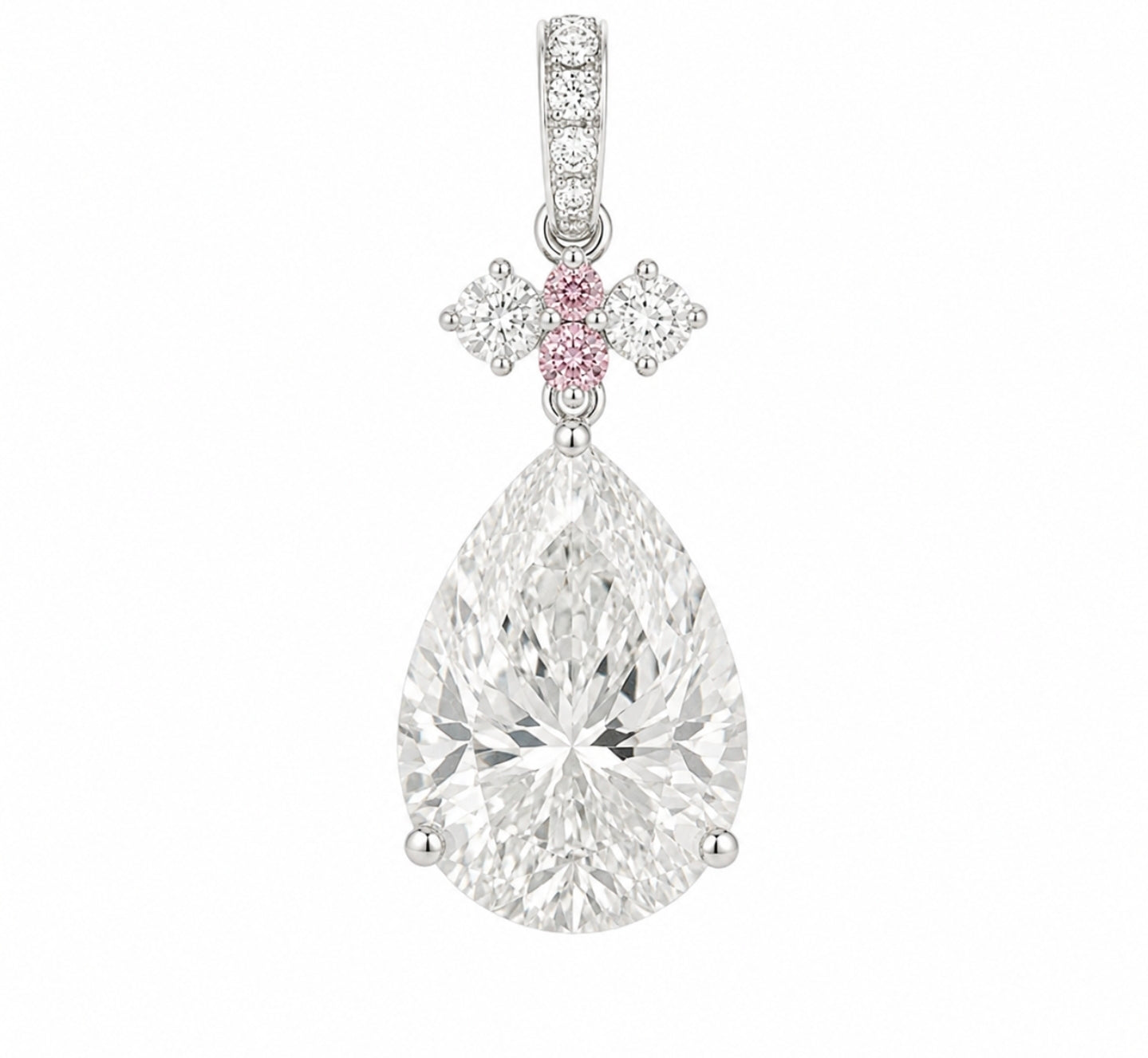 Diamond Drop Pendant — Ministry of Gems exclusive design