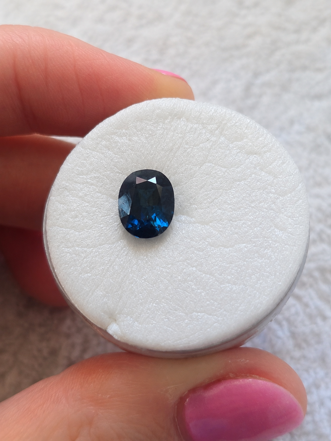Blue-Green Australian Sapphire 2.04ct Oval
