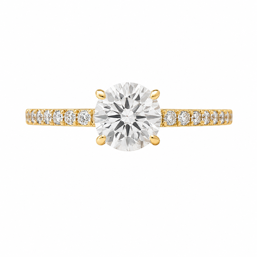 Round Diamond Ring — Ministry of Gems exclusive design