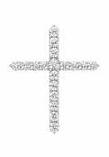 Diamond Cross Pendant — Ministry of Gems