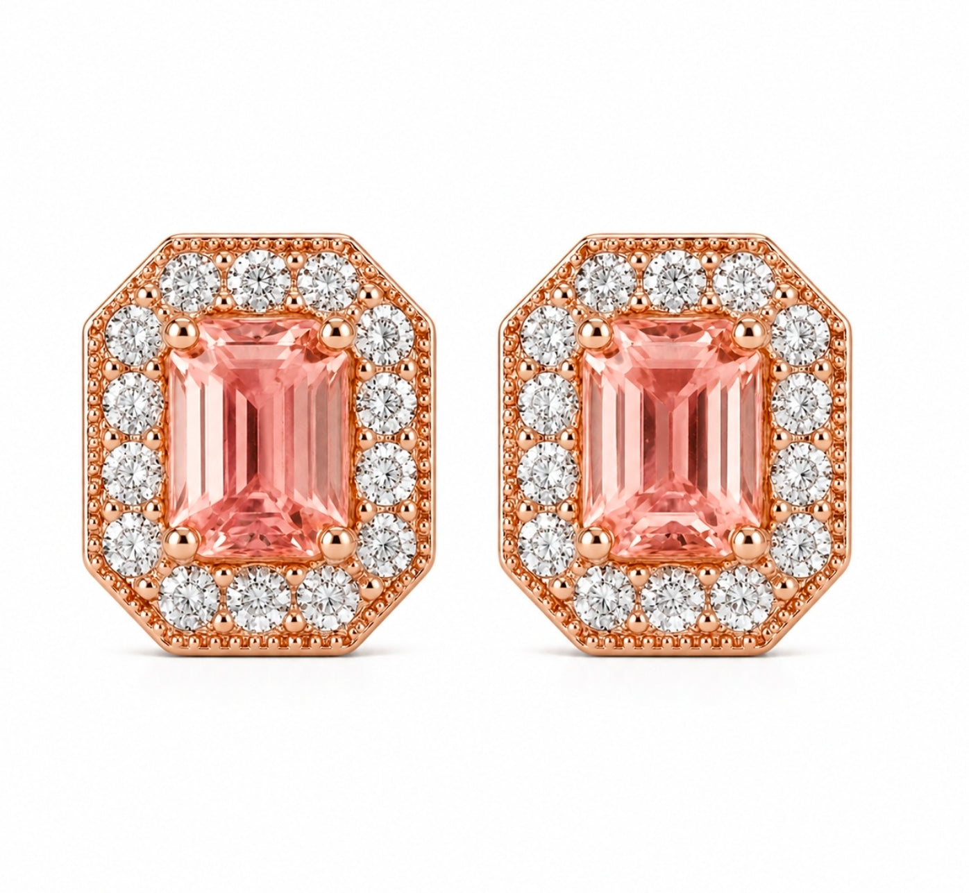 Art Deco Gemstone Earrings — Ministry of Gems exclusive design