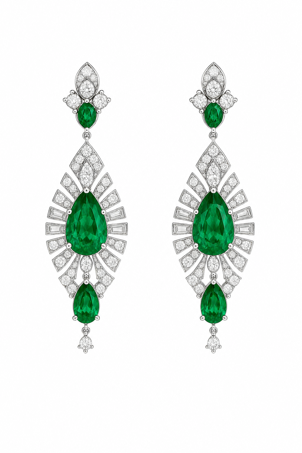 Luz Verde Earrings — Ministry of Gems exclusive design