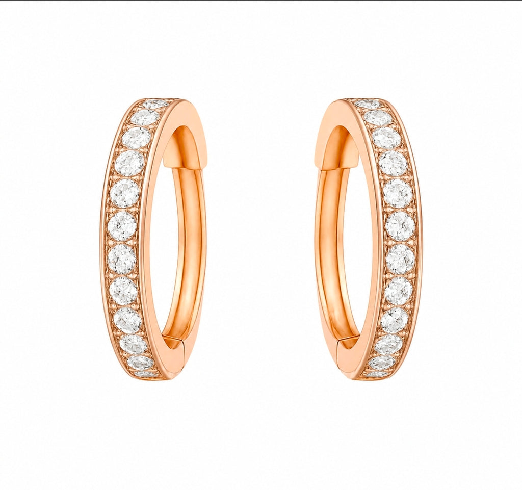 Halo Earrings — Ministry of Gems exclusive design