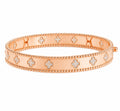 Argénte — Clover Bangle with Diamonds — Ministry of Gems