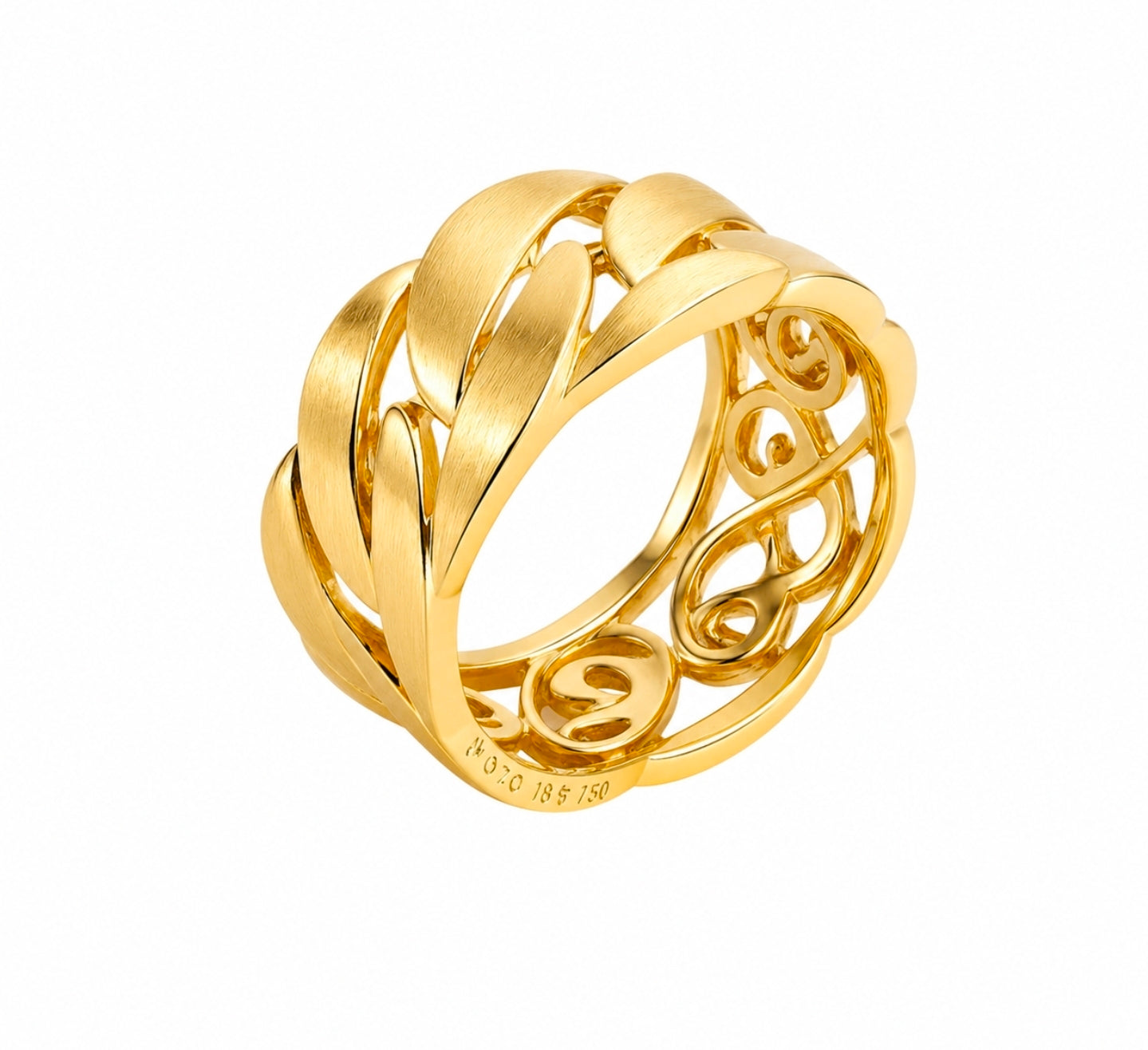 Filigree Knot Gold Ring — Ministry of Gems
