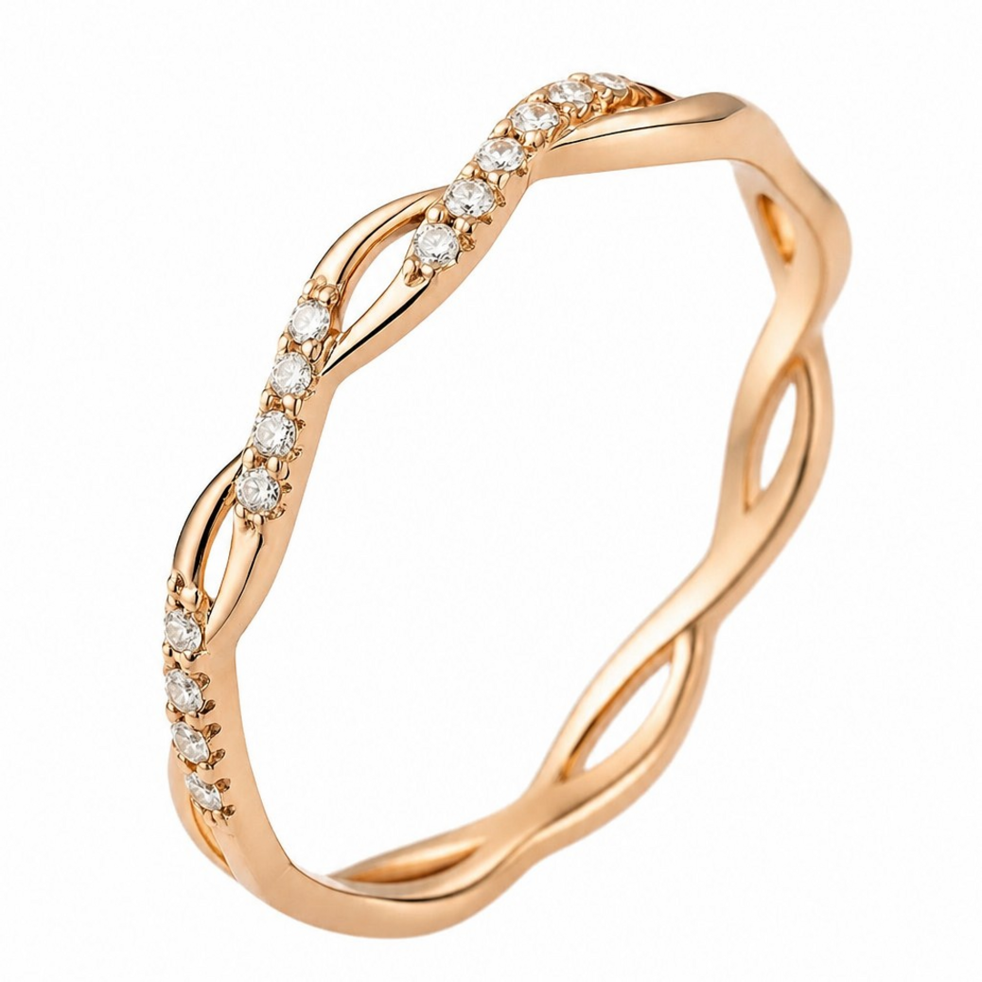 Woven Gold Band