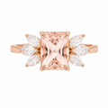 Rosie_Morganite Diamond Ring — Ministry of Gems