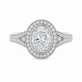 Art Deco Diamond Ring — Ministry of Gems exclusive design