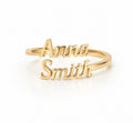 Custom Name Script Ring — Ministry of Gems