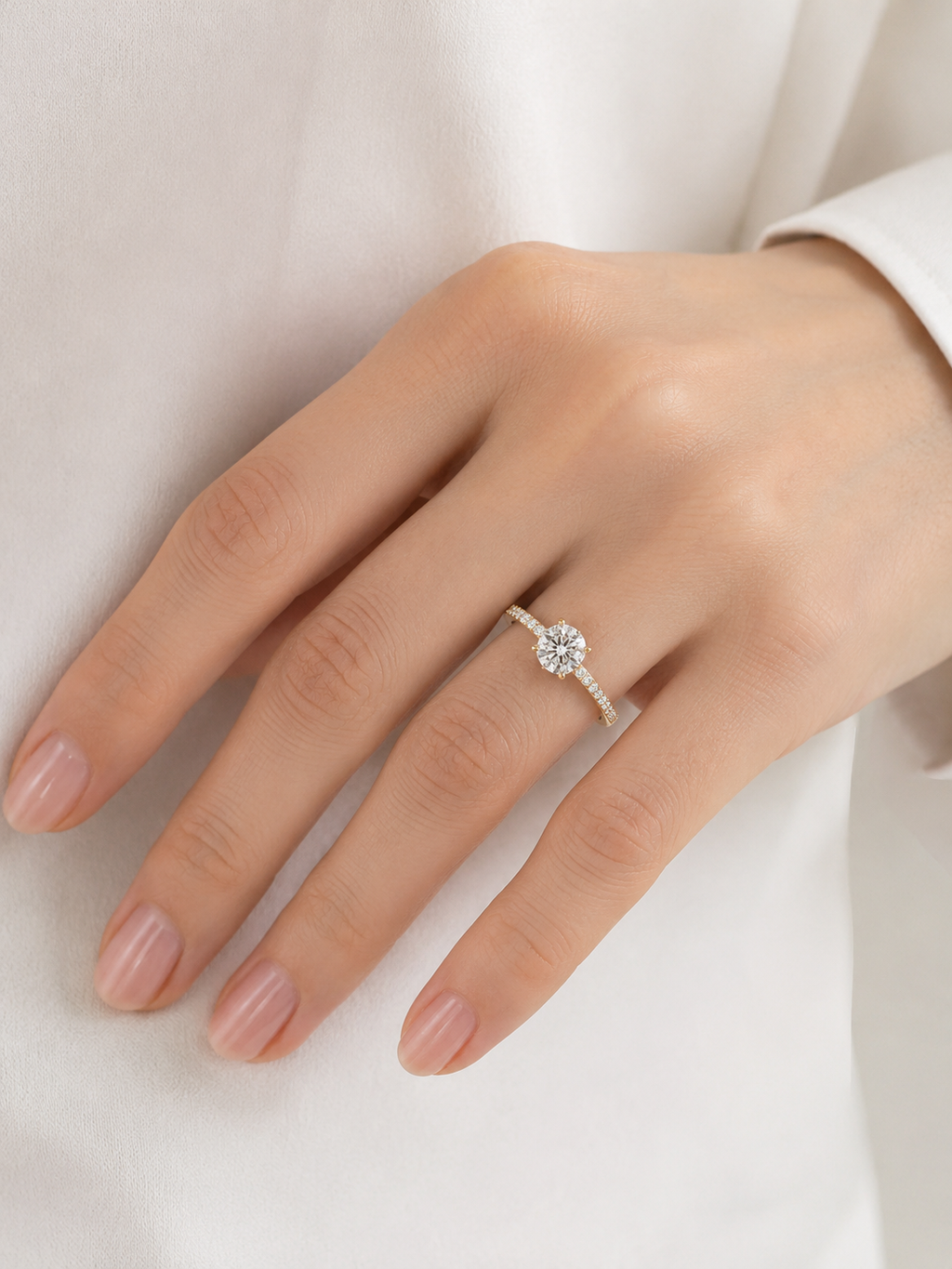Round Diamond Ring — Ministry of Gems exclusive design