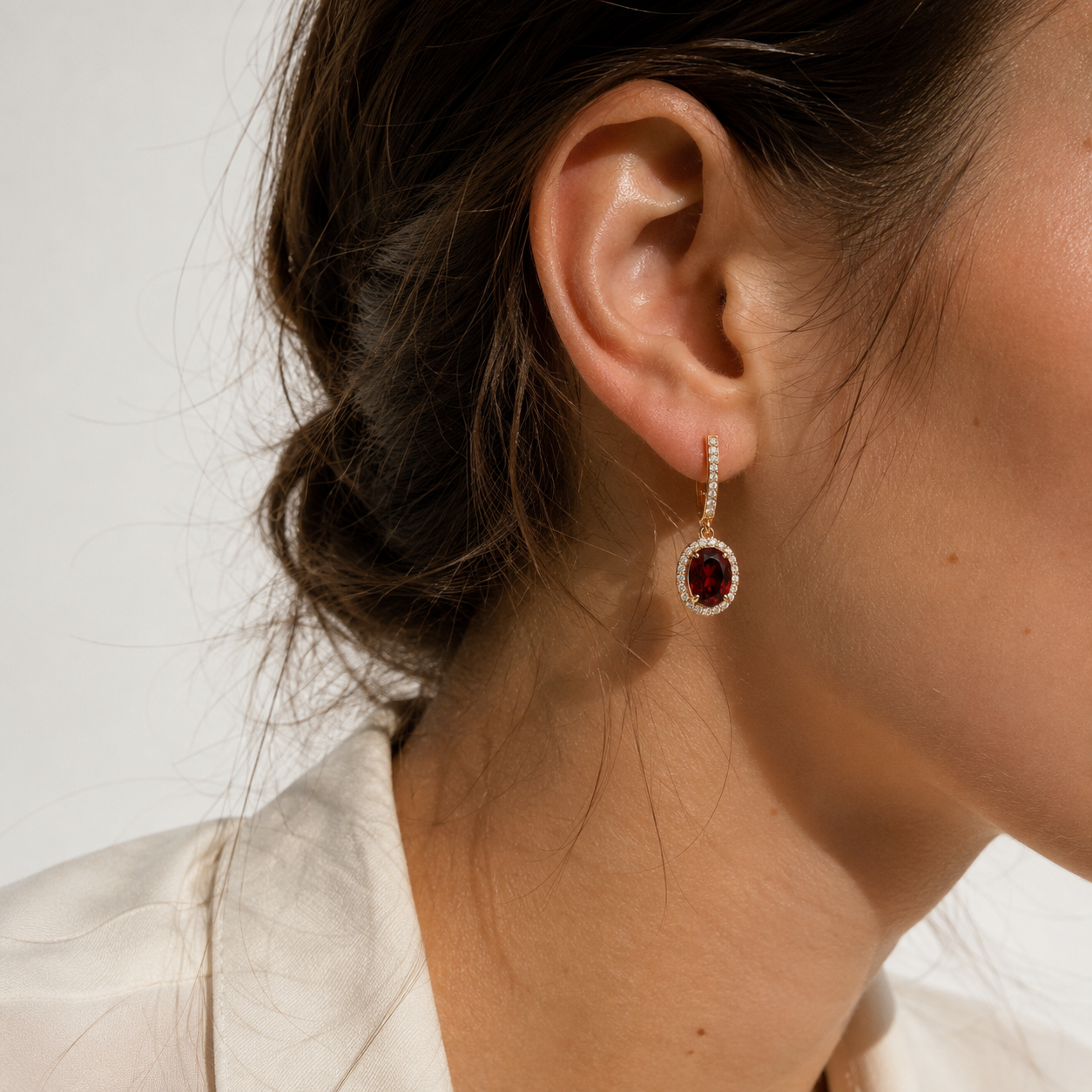 Halo Earrings II — Ministry of Gems exclusive design
