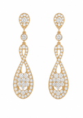 Arabesque II — Pavé Diamond Infinity Drops — Ministry of Gems