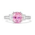 Pink Sapphire Ring — Ministry of Gems exclusive design