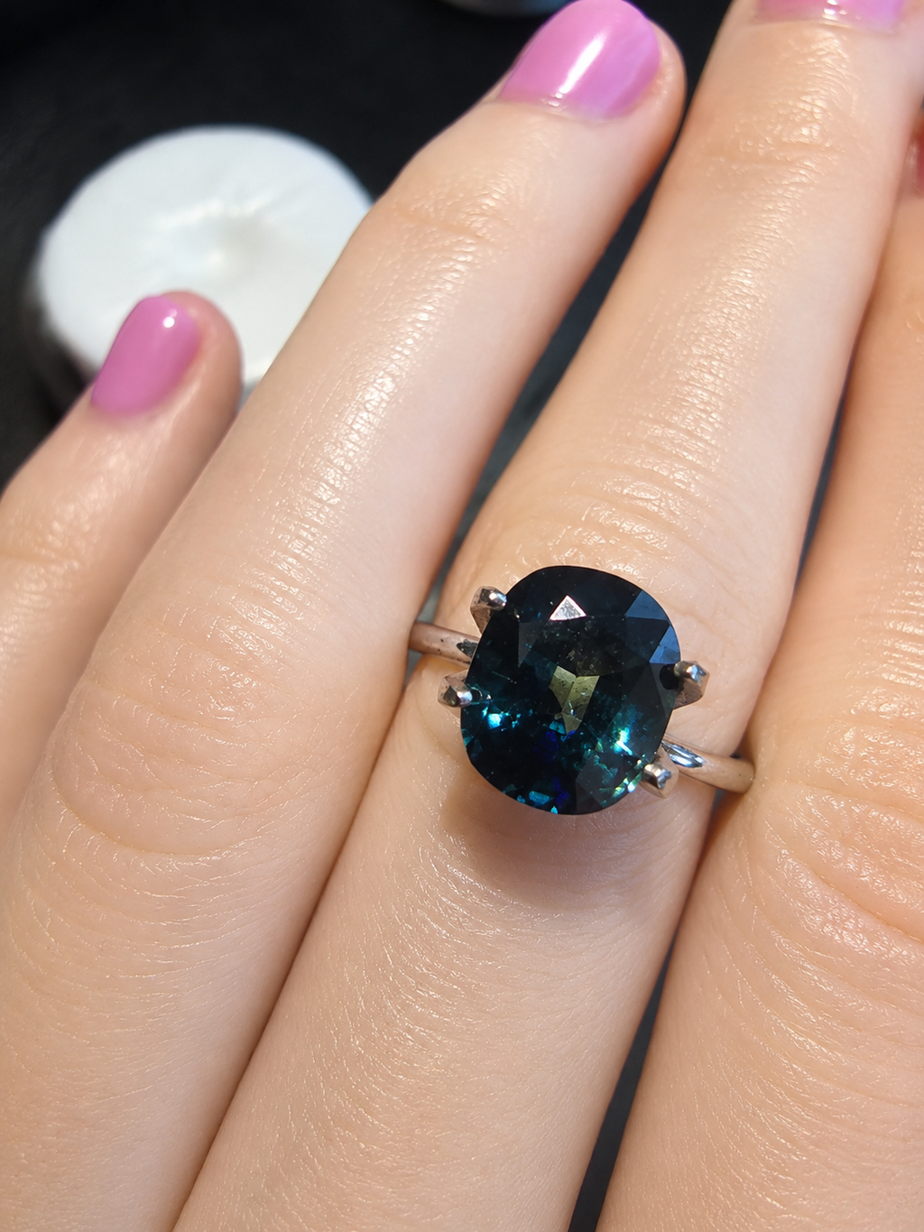 Blue-Yellow Parti Australian Sapphire 2.41ct Oval