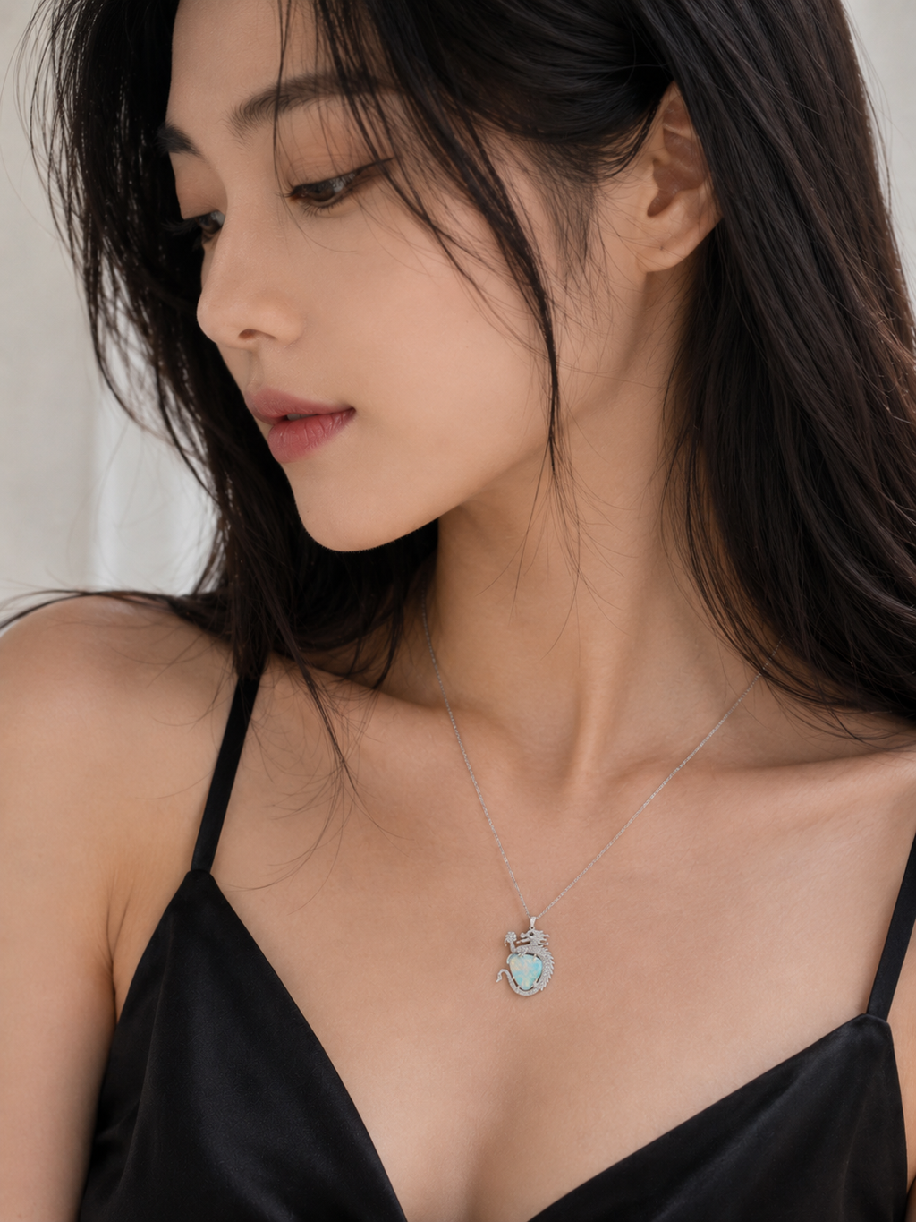 Opal Dragon Pendant — Ministry of Gems exclusive design