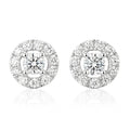 Round Diamond Halo Studs - Ministry of Gems®EarringsMinistry of Gems®