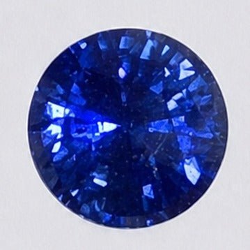 Royal Blue Ceylon Sapphire 3.60ct Round — Unheated - Ministry of Gems®GemsMinistry of Gems®