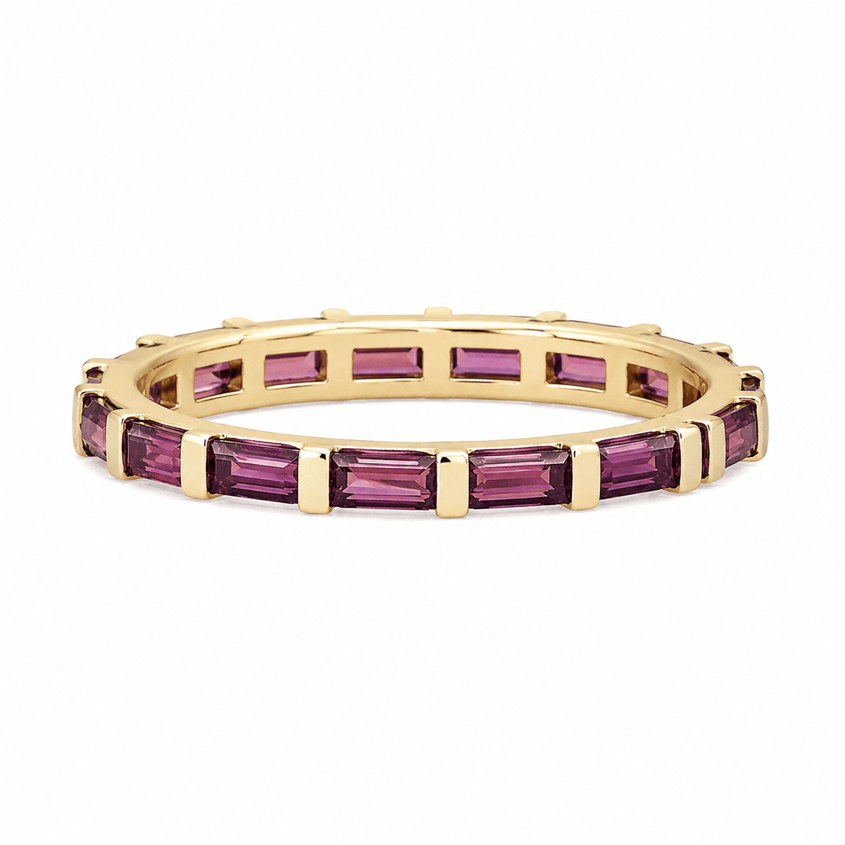 Ruby Baguette Eternity Band - Ministry of Gems®RingMinistry of Gems®