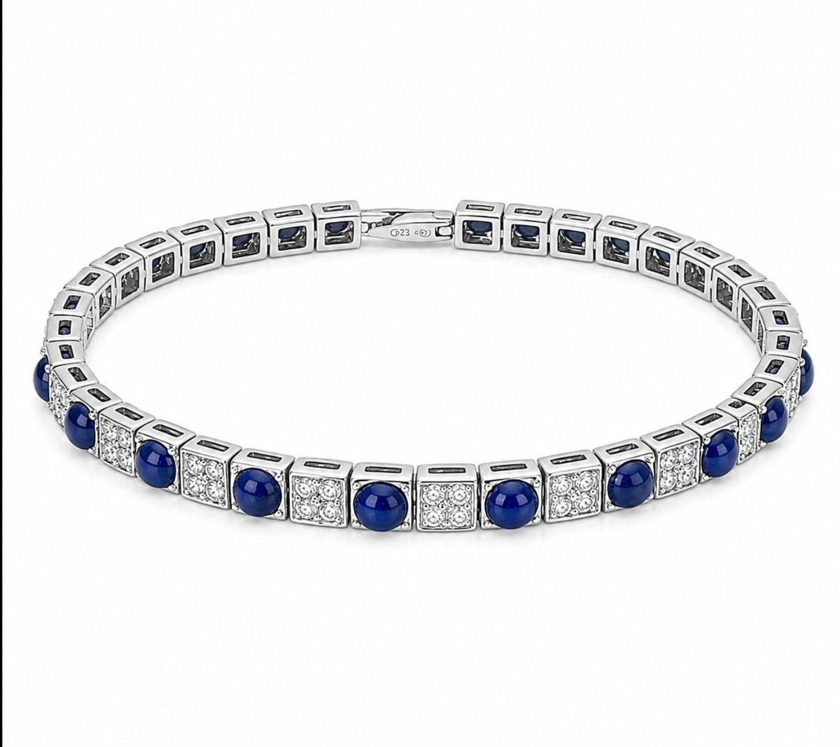 Sapphire & Diamond Tennis Bracelet - Ministry of Gems®BraceletMinistry of Gems®