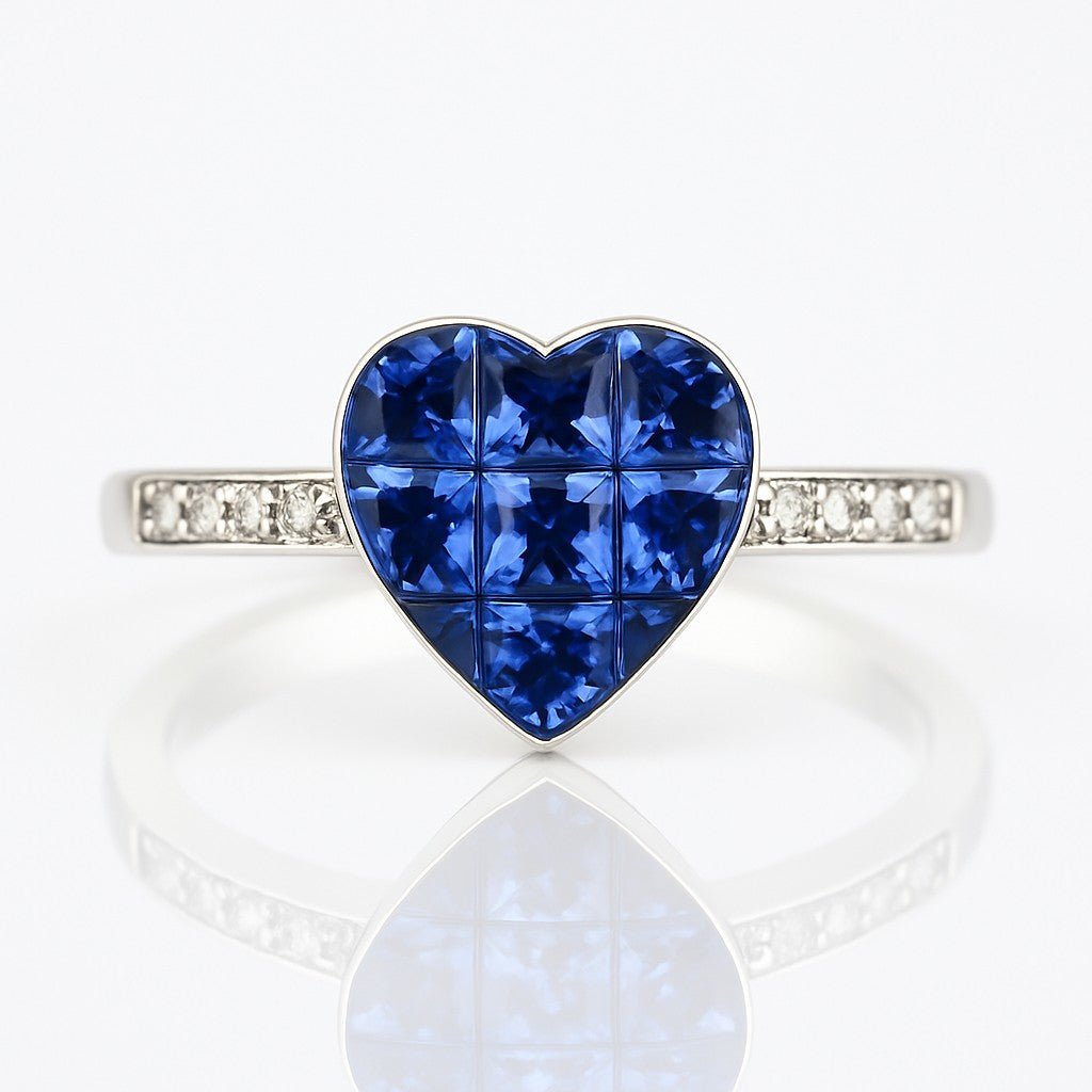 Sapphire Heart Ring - Ministry of Gems®RingMinistry of Gems®