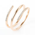 Spiral Pavé Wrap Ring - Ministry of Gems®RingMinistry of Gems®