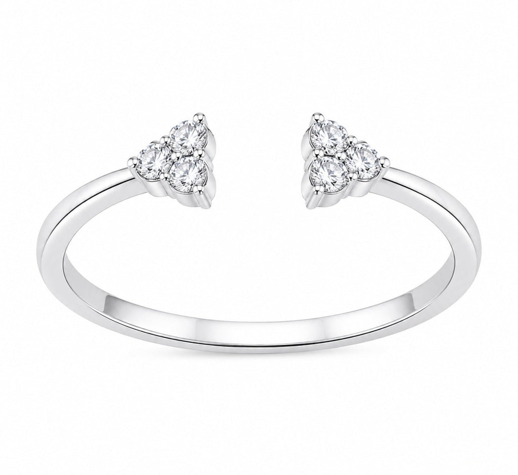Trio Open Diamond Ring - Ministry of Gems®RingMinistry of Gems®