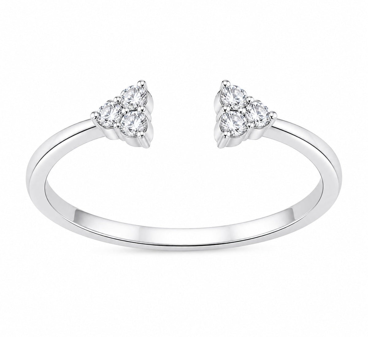 Trio Open Diamond Ring - Ministry of Gems®RingMinistry of Gems®