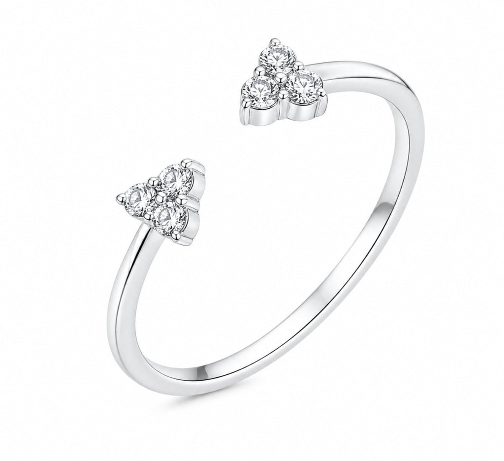 Trio Open Diamond Ring - Ministry of Gems®RingMinistry of Gems®