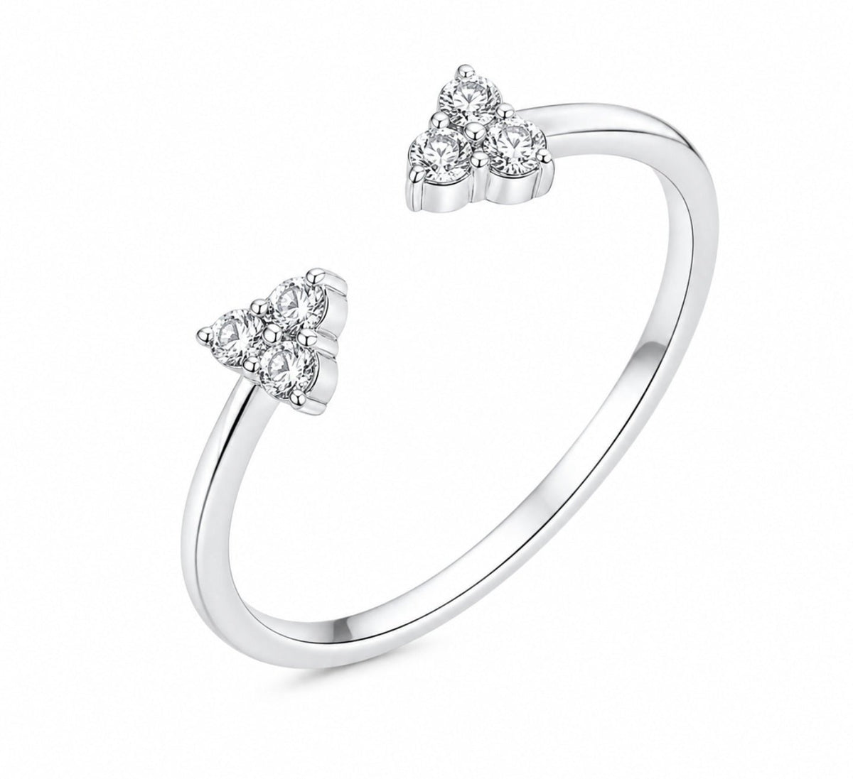 Trio Open Diamond Ring - Ministry of Gems®RingMinistry of Gems®