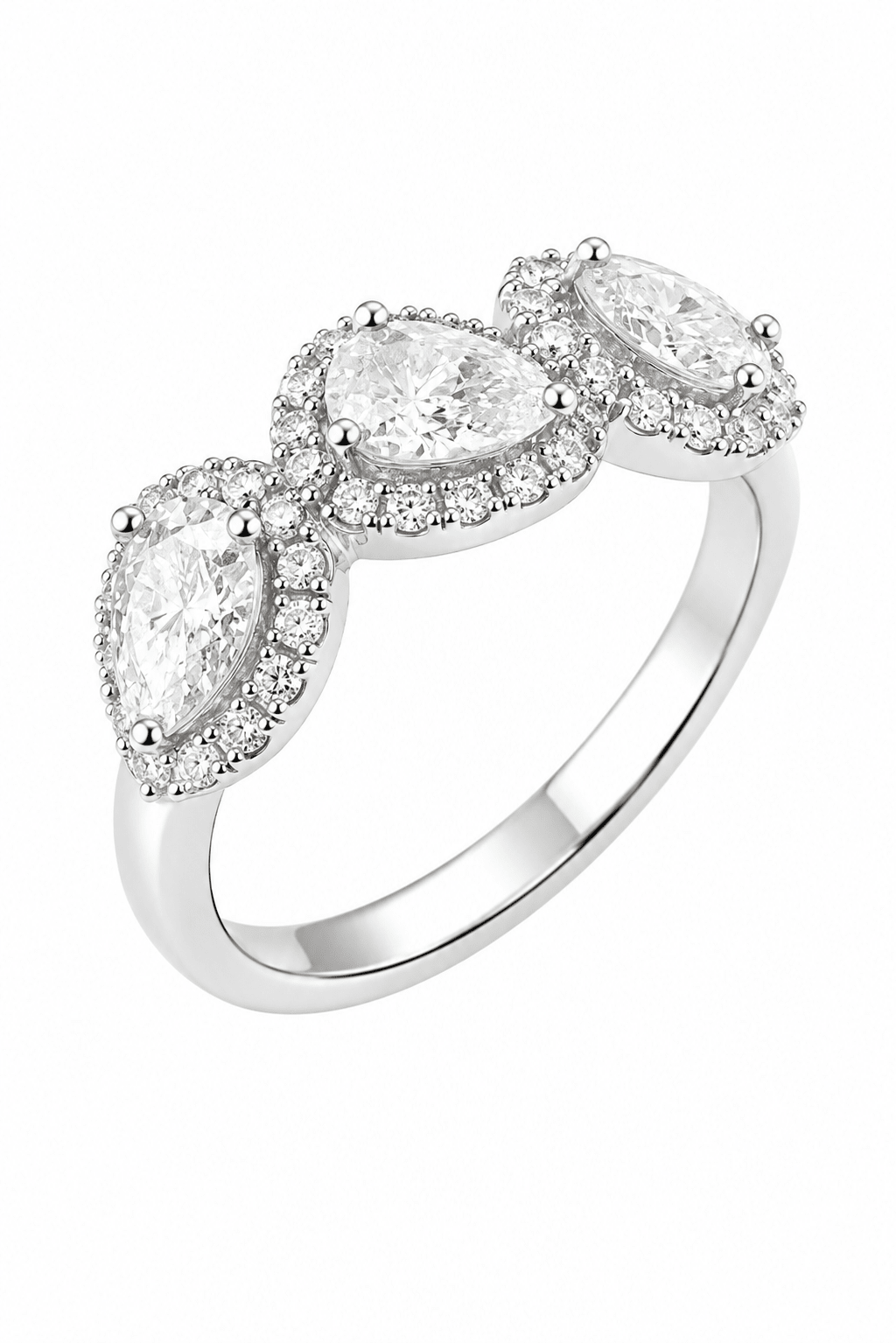 Trio Pear Diamond Ring - Ministry of Gems®RingMinistry of Gems®