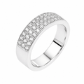Triple-Row Pavé Band - Ministry of Gems®RingMinistry of Gems®