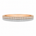 Two-Tone Diamond Full Eternity Wedding Band - Ministry of Gems®RingMinistry of Gems®
